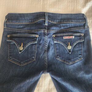 Hudson Signature Bootcut Jeans - Women Sz 25WAIST – BLUE JEANS + Stretch + Flap